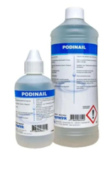 Podinail nagelriem- en eeltverweker 250 ml voor pedicure.