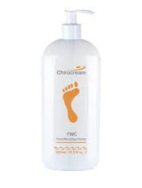 Chirocream FWC – Warming Voetcrème 500ml Pompfles voor Professionals