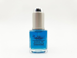 De Nail Creation Cuticle Oil – Blue Coconut met vitamine A en E voor professionele manicures en pedicures