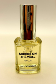 Nail Creation Mirror On The Wall Top Coat sans lampe, haute brillance