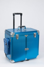 Amburex Pedicurekoffer blauw trolley – Clinic Club Follow Me