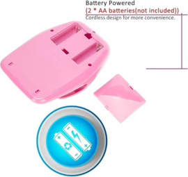 TEEN TEEN nageldroger voor kapsalons mini-ventilator op batterijen voor gewone nagellak, draagbare nageldroger voor gewone nagellak, manicuregereedschap, nail art, verjaardag, Kerstmis,