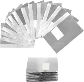 Nagellak Remover Wraps 100 stuks aluminiumfolie voor het eenvoudig verwijderen van gel, uv-nagellak of nagellak