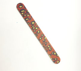 NAIL FILE PRO WITH ANIMAL PRINT 180/240