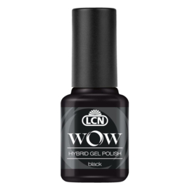 LCN WOW Hybrid Gel Polish – Black 8ml | Effet gel sans lampe