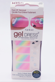 KISS GEL DRESS UP TO 2- WEEK WEAR 40 GEL STRIPS
