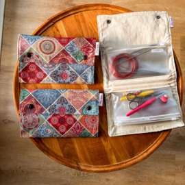 Bag (etui) voor vaste rondbreinaalden  / Zoraida