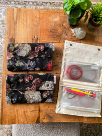 Bag (etui) voor vaste rondbreinaalden  / Winter Tales