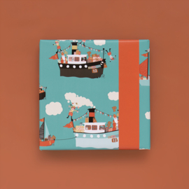 Inpakpapier | Sinterklaas pakjesboot - 3 meter