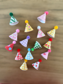 Cadeaudeco | Feest hoedjes | Mix - 5 stuks