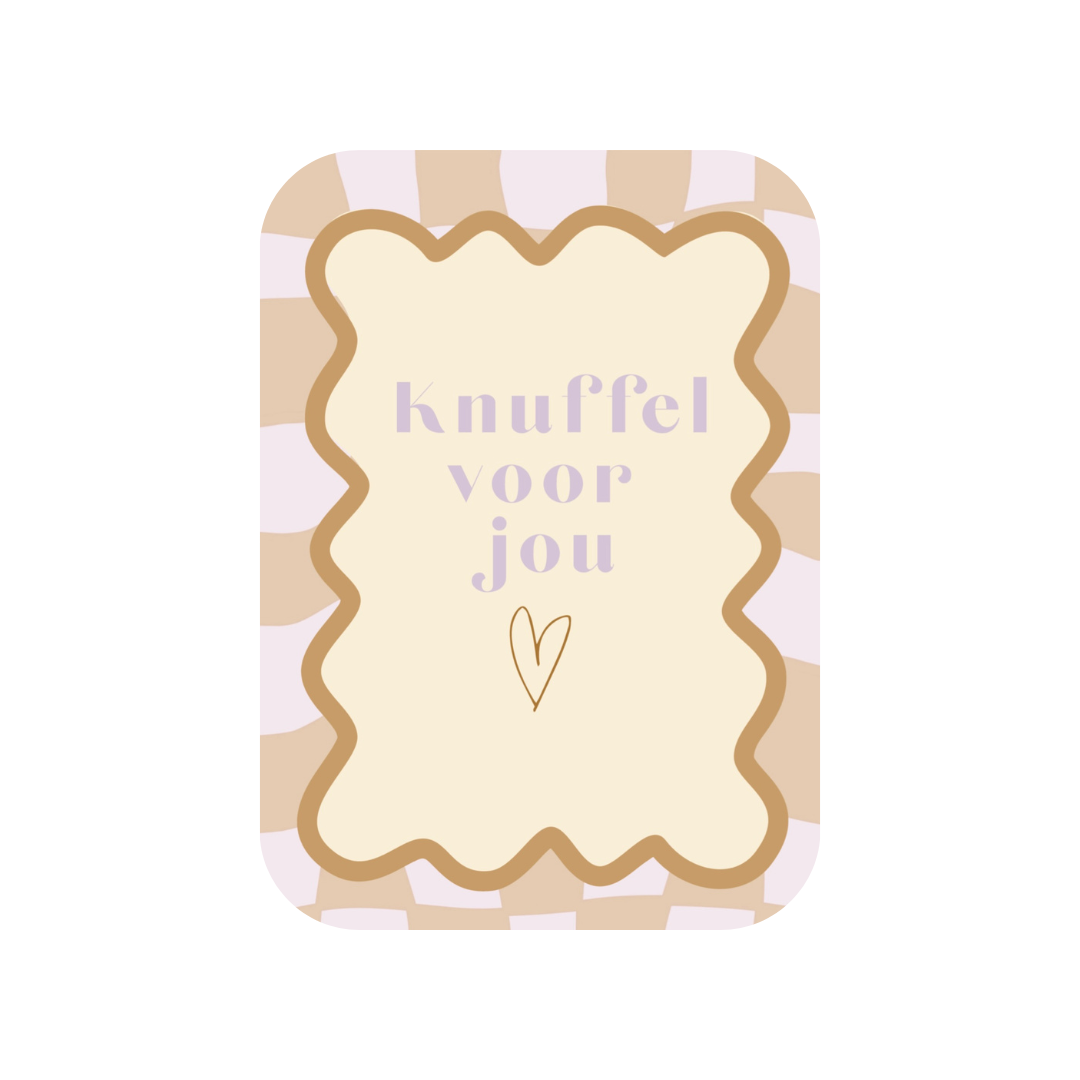 JillzBeads kaart | Knuffel voor jou