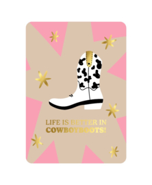 Kaart | Life is better in cowboyboots
