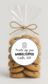 Avondvierdaagse sticker | Met naam - 10 stuks