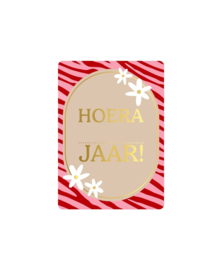 Mini kaart | Hoera .... jaar!
