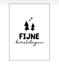 Kaart | Fijne kerstdagen