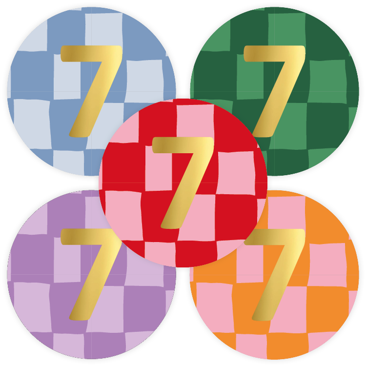 Cijfer 7 | Mix - 10 stuks