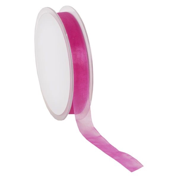 Organza lint | Fuchsia - 3 meter