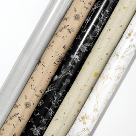 Inpakpapier | Woven | Naturel - 3 meter