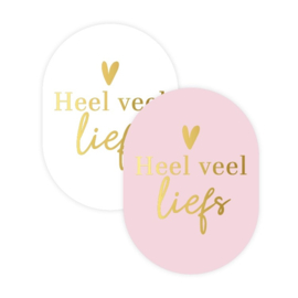 Heel veel liefs - 10 stuks