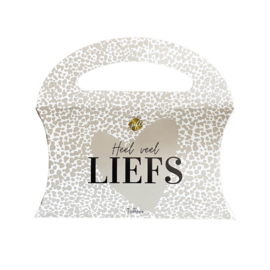 Snoep tasje | Heel veel liefs
