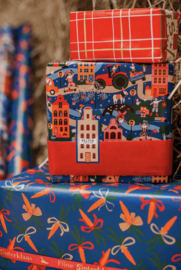 Inpakpapier | Sinterklaas dorp - 3 meter