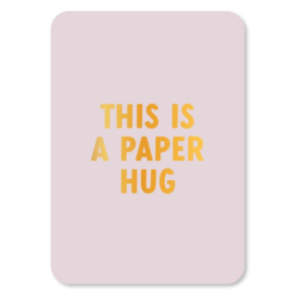 Kaart | This is a paper hug