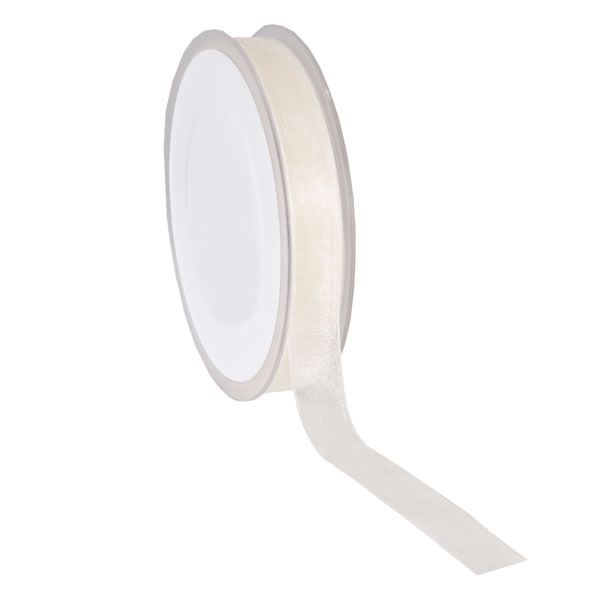 Organza lint | Beige - 3 meter