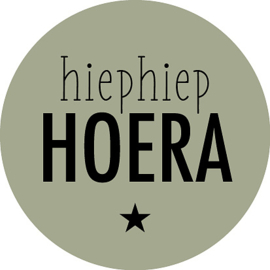 Hiep hiep hoera | Groen - 10 stuks