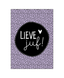 Kaart | Lieve juf!