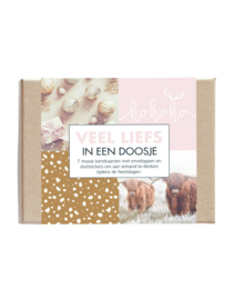 Cadeau set | Kaarten | Enveloppen + stickers