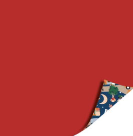 Inpakpapier | Sinterklaas dorp - 3 meter