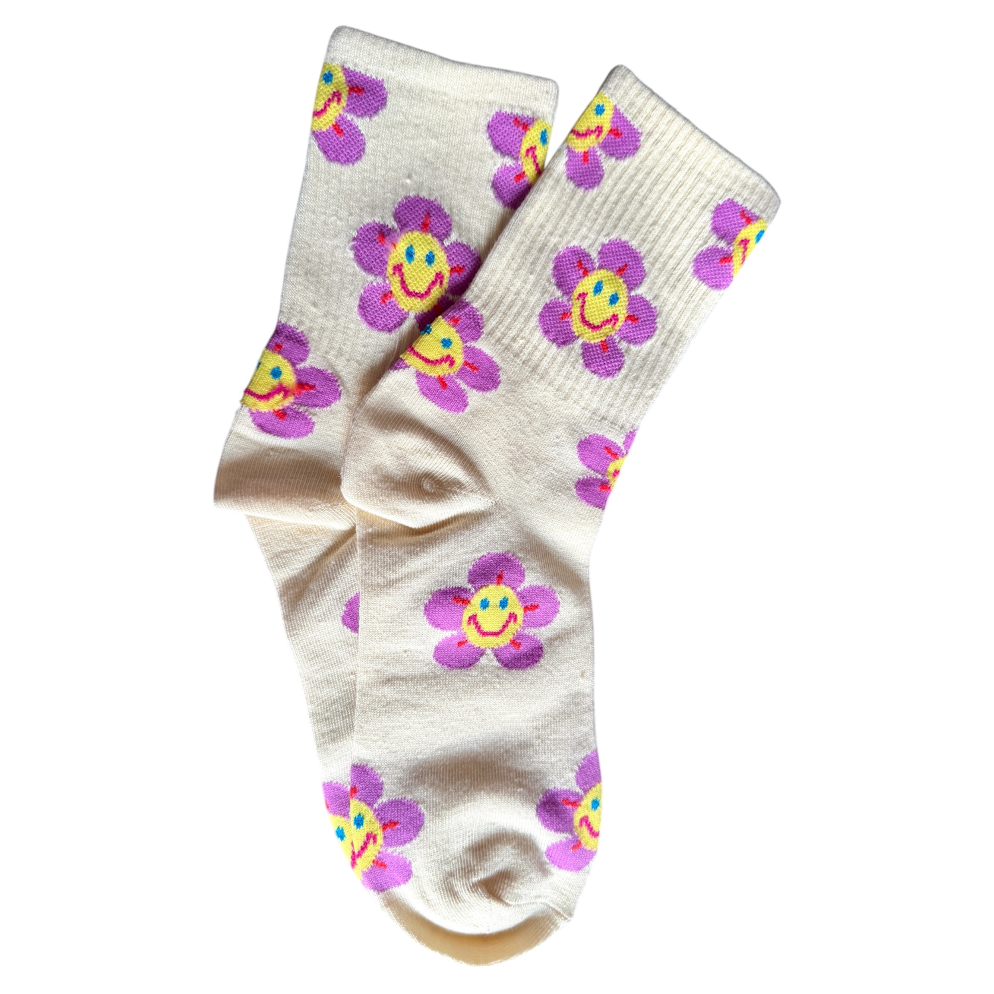 Sokken | Bloemen | Maat 36 - 40