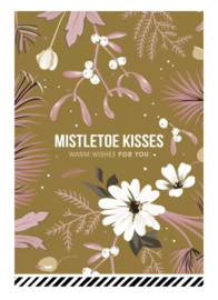 Kaart | Mistletoe kisses