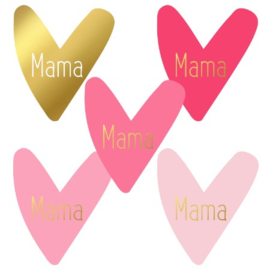 Mama | Hartjes - 10 stuks
