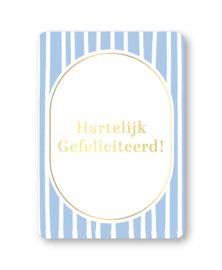 Kaart | Hartelijk gefeliciteerd!
