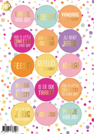 Stickervel | Feest mix