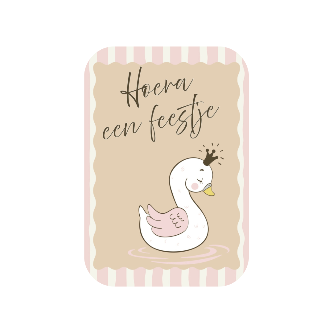 JillzBeads kaart | Hoera een feestje