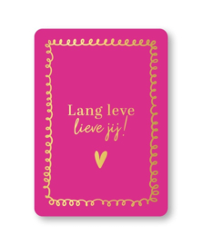 Kaart | Lang leve lieve jij!