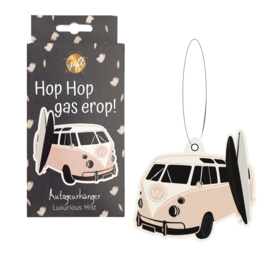 Auto geurhanger | Hop hop gas erop
