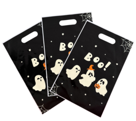 Halloween | Plastic tasjes | Dubbelzijdig - 5 stuks