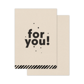 Mini kaart | Kraft | For you!