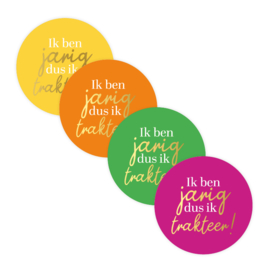 Ik ben jarig dus ik trakteer! | Mix - 10 stuks