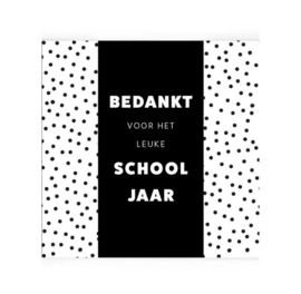 Chocoladewens | Bedankt voor het leuke schooljaar