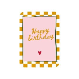 JillzBeads kaart | Happy birthday