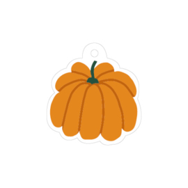 Cadeaulabel | | Halloween | Pumpkin - 5 stuks