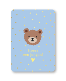 Kaart | Hoera een jongen!