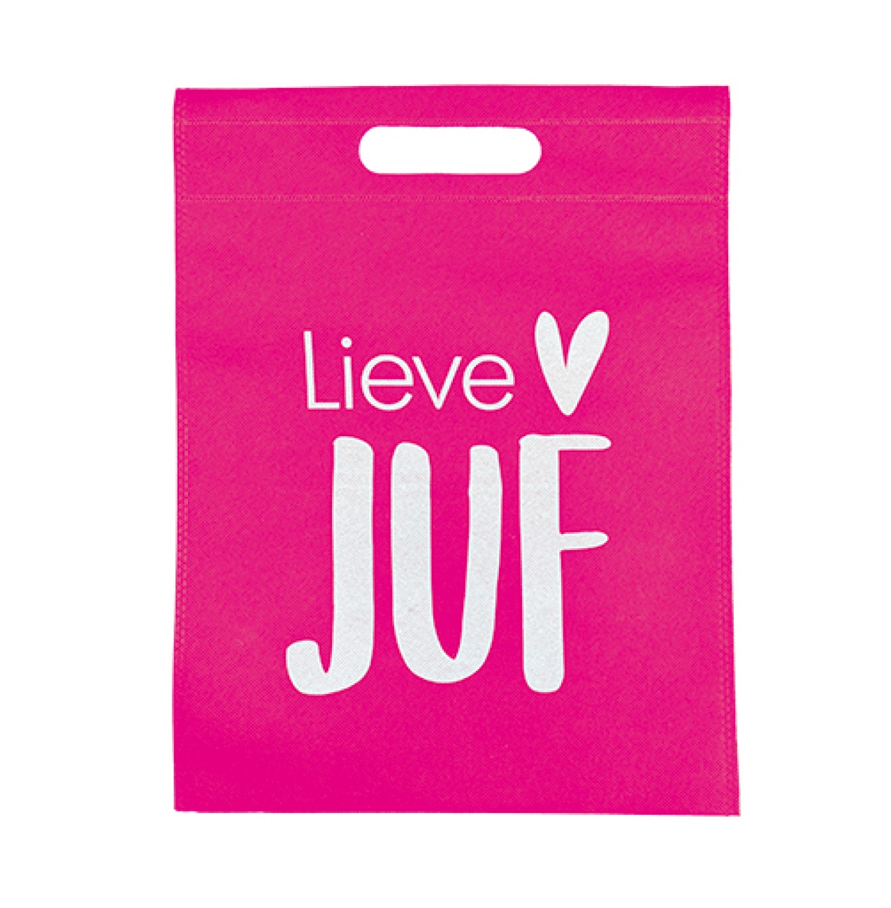 Tas | Lieve juf | Roze