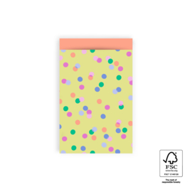 Cadeauzakjes | Feest confetti - 5 stuks