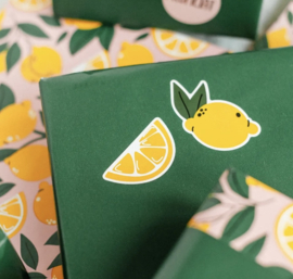 Inpakpapier | Lemons - 3 meter