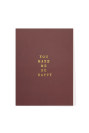 Kaart |  You make me so happy